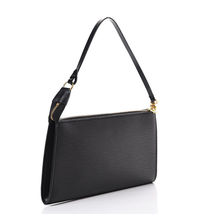 Louis Vuitton Epi Pochette Accessories 24 Black 2 of 11