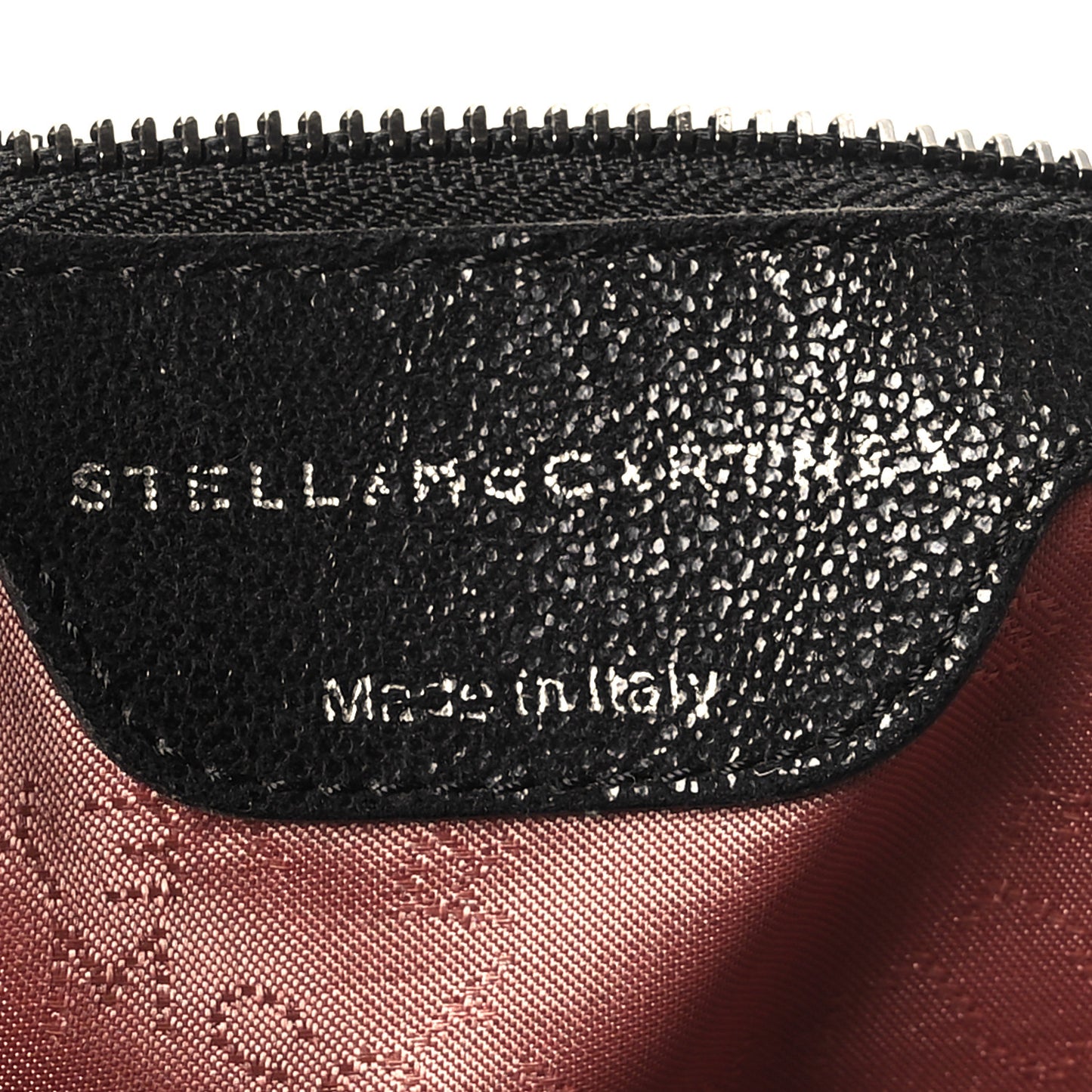 Shaggy Deer Falabella Fold Over Tote Black