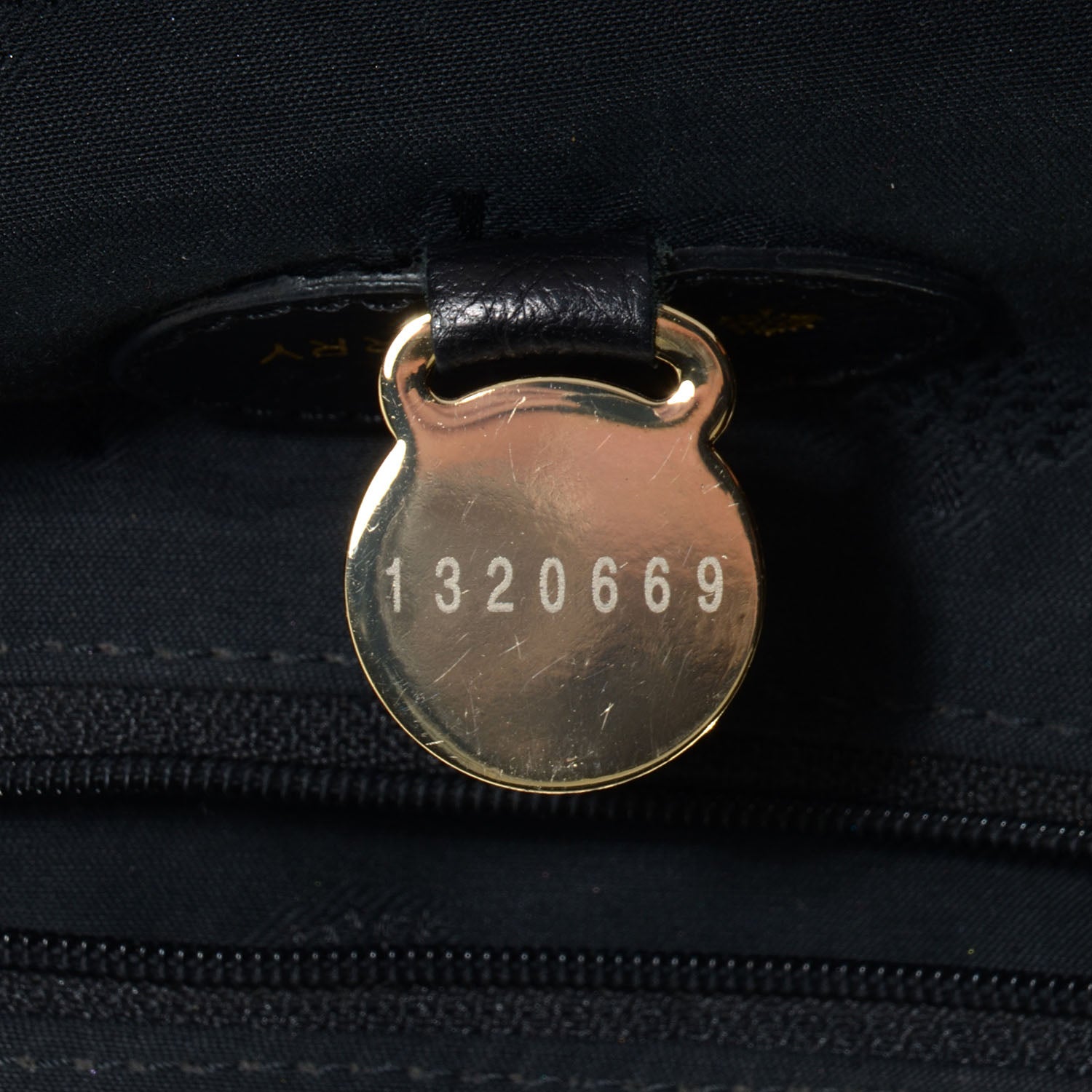 Mulberry Smooth Leather Taylor Satchel Black 9 of 11