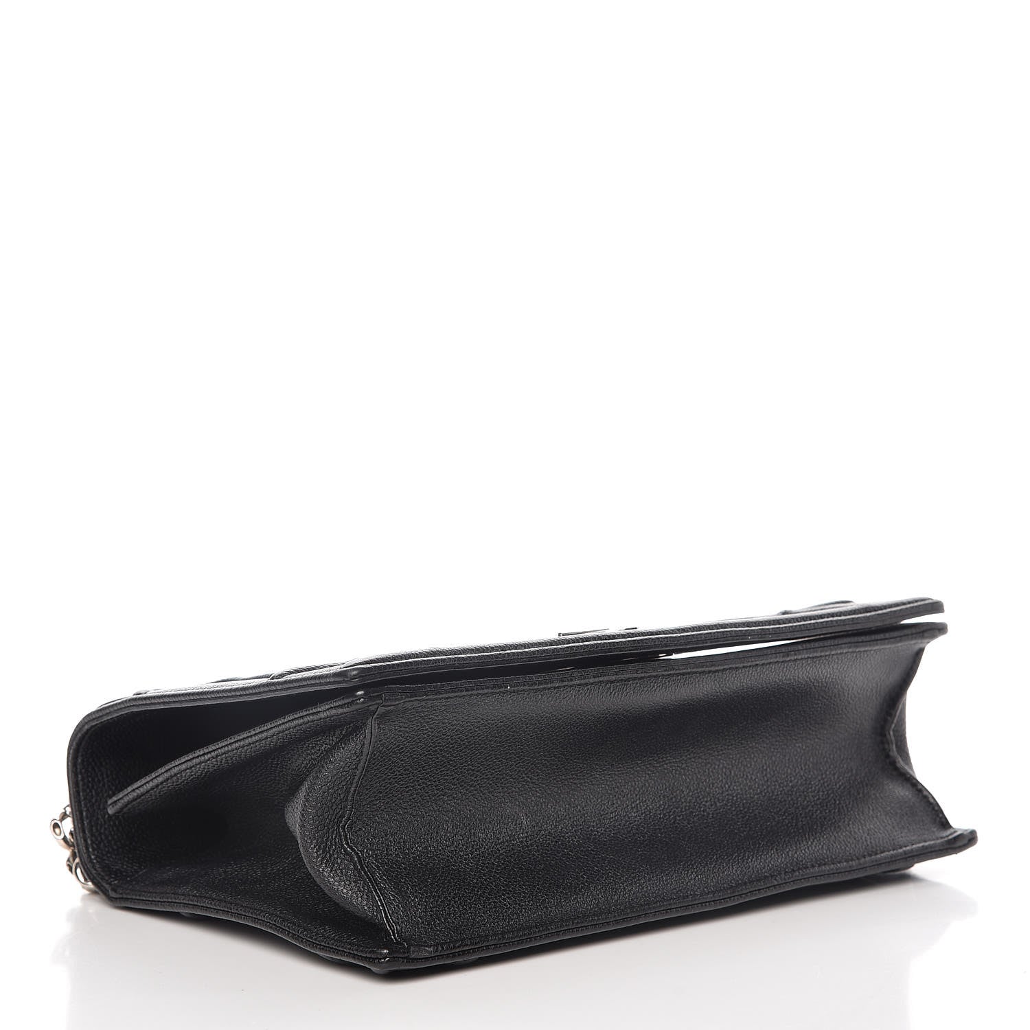 Christian Dior Grained Calfskin Medium Diorama Flap Bag Black 4 of 18