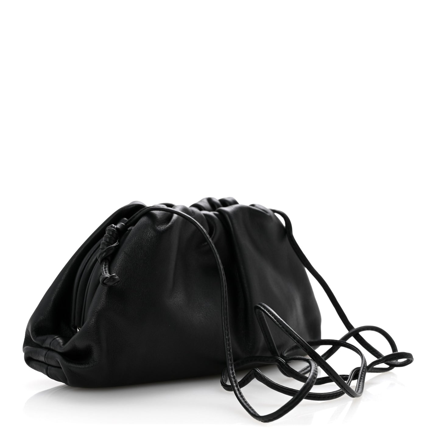 Butter Calfskin The Mini Pouch Black