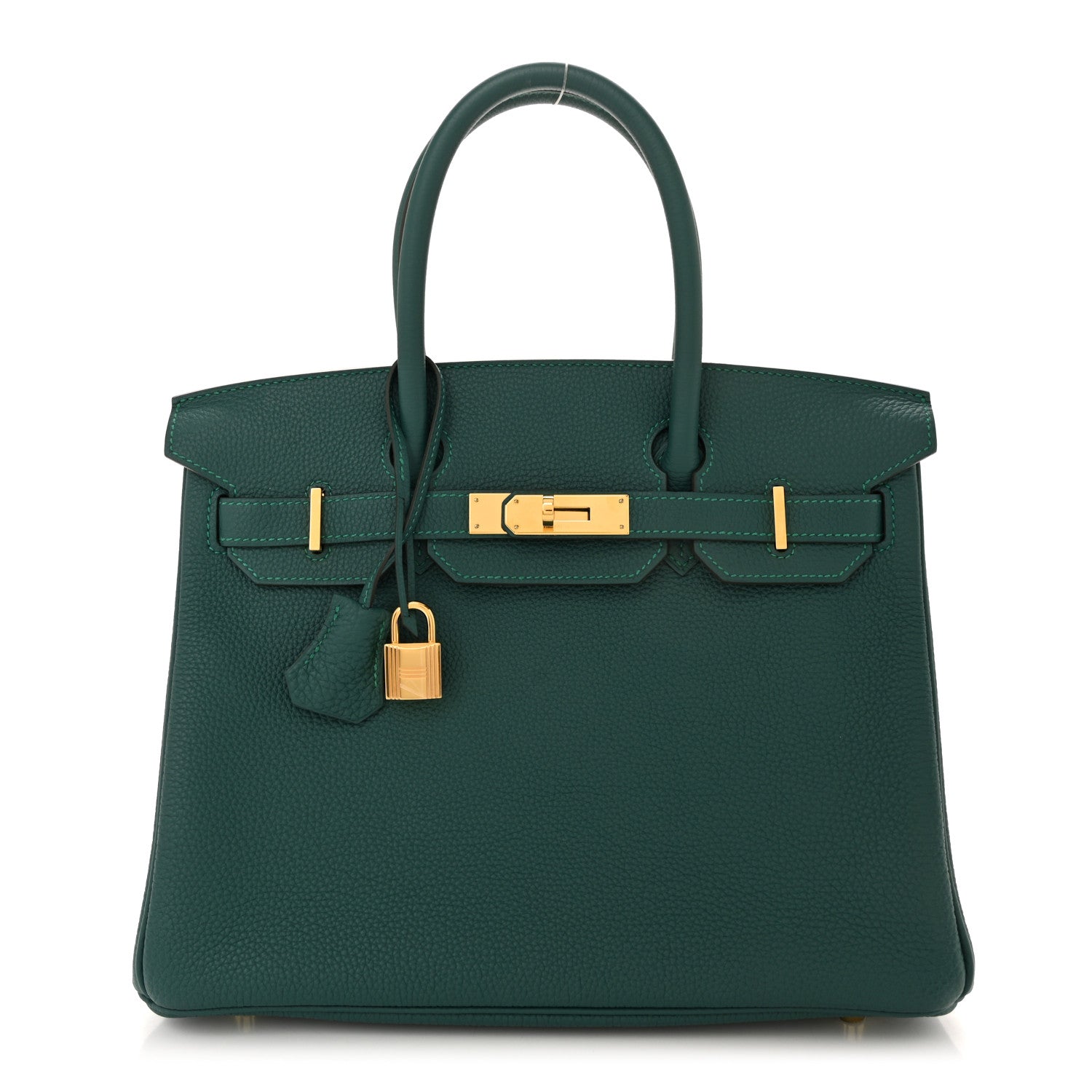 Hermes Togo Birkin 30 Malachite 2 of 23