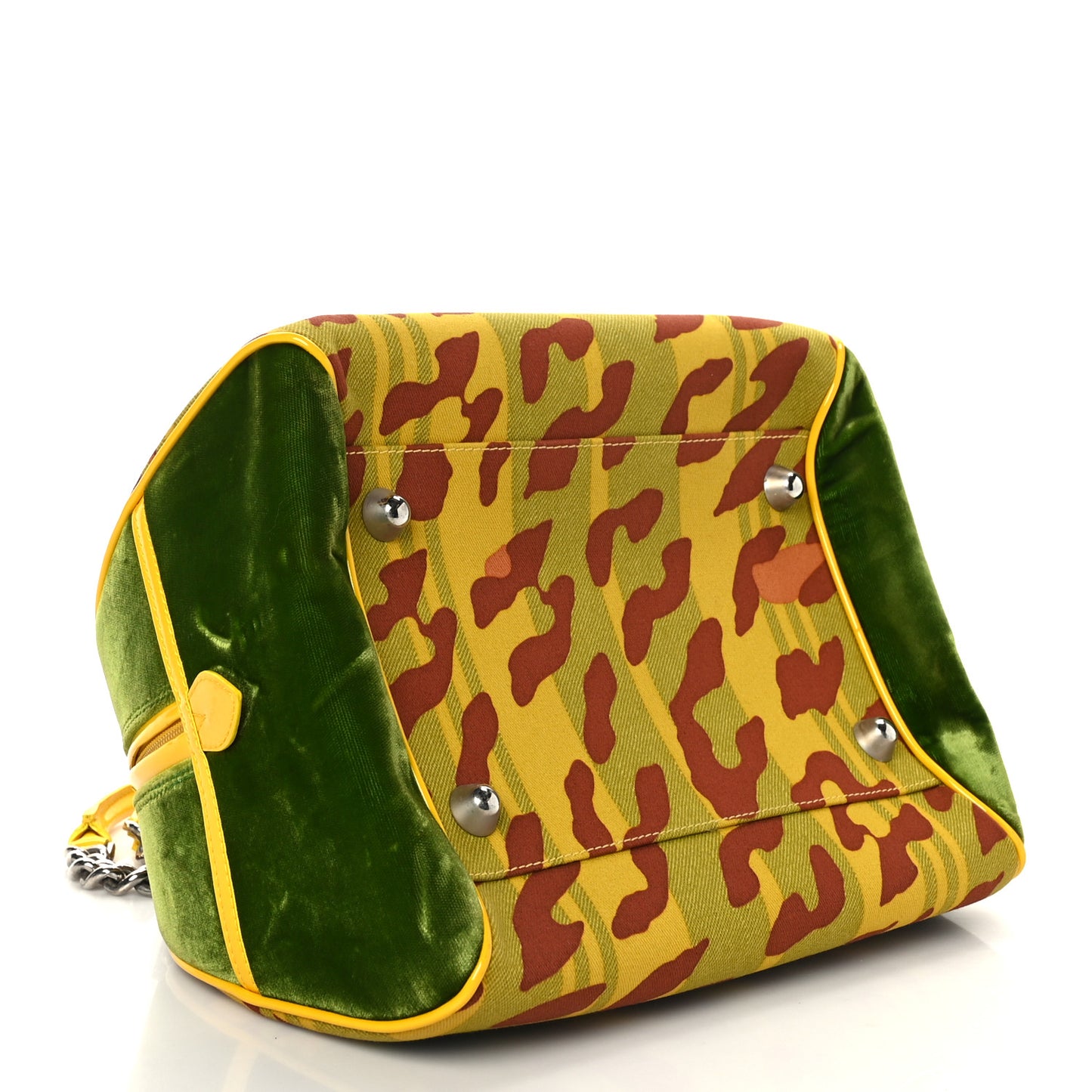 Leopard Canvas Gambler Dice Bowler Multicolor