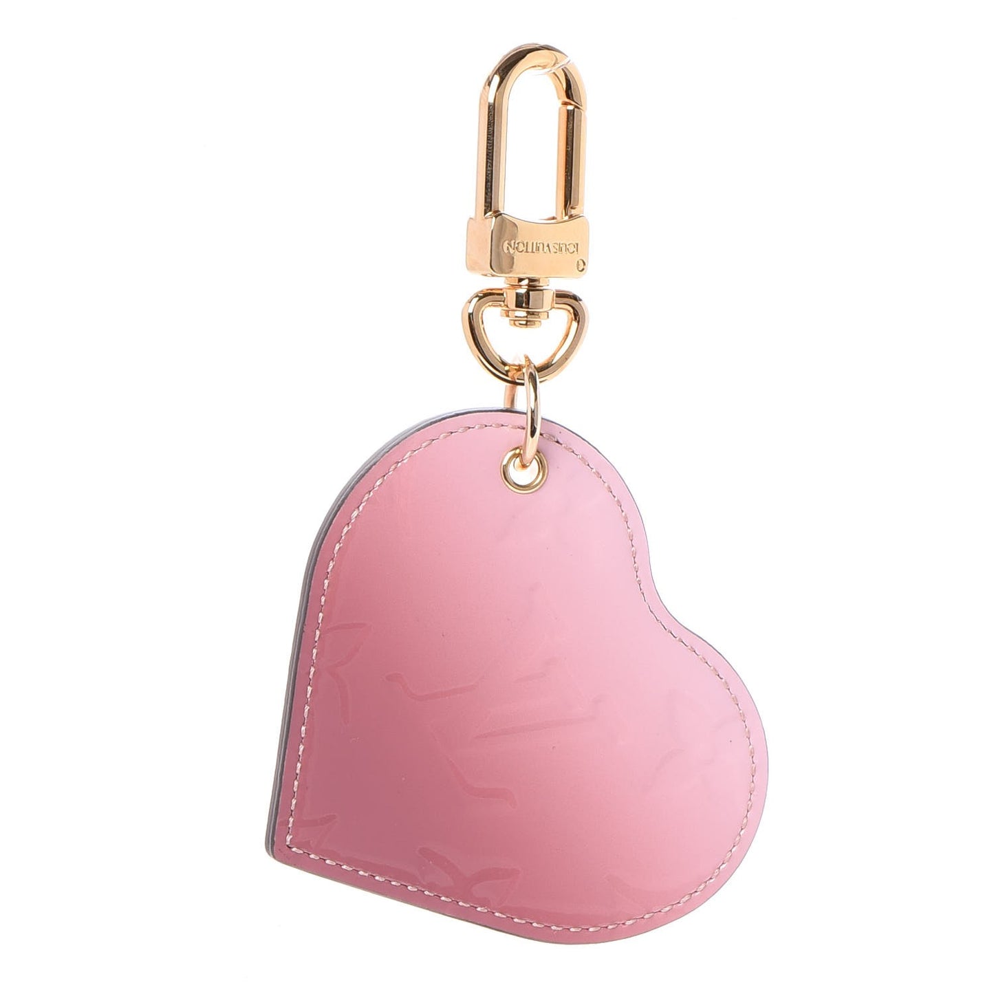 Vernis Degrade Heart Bag Charm Pink