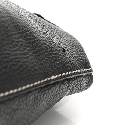 Prada Vitello Daino Shoulder Bag Black 11 of 13