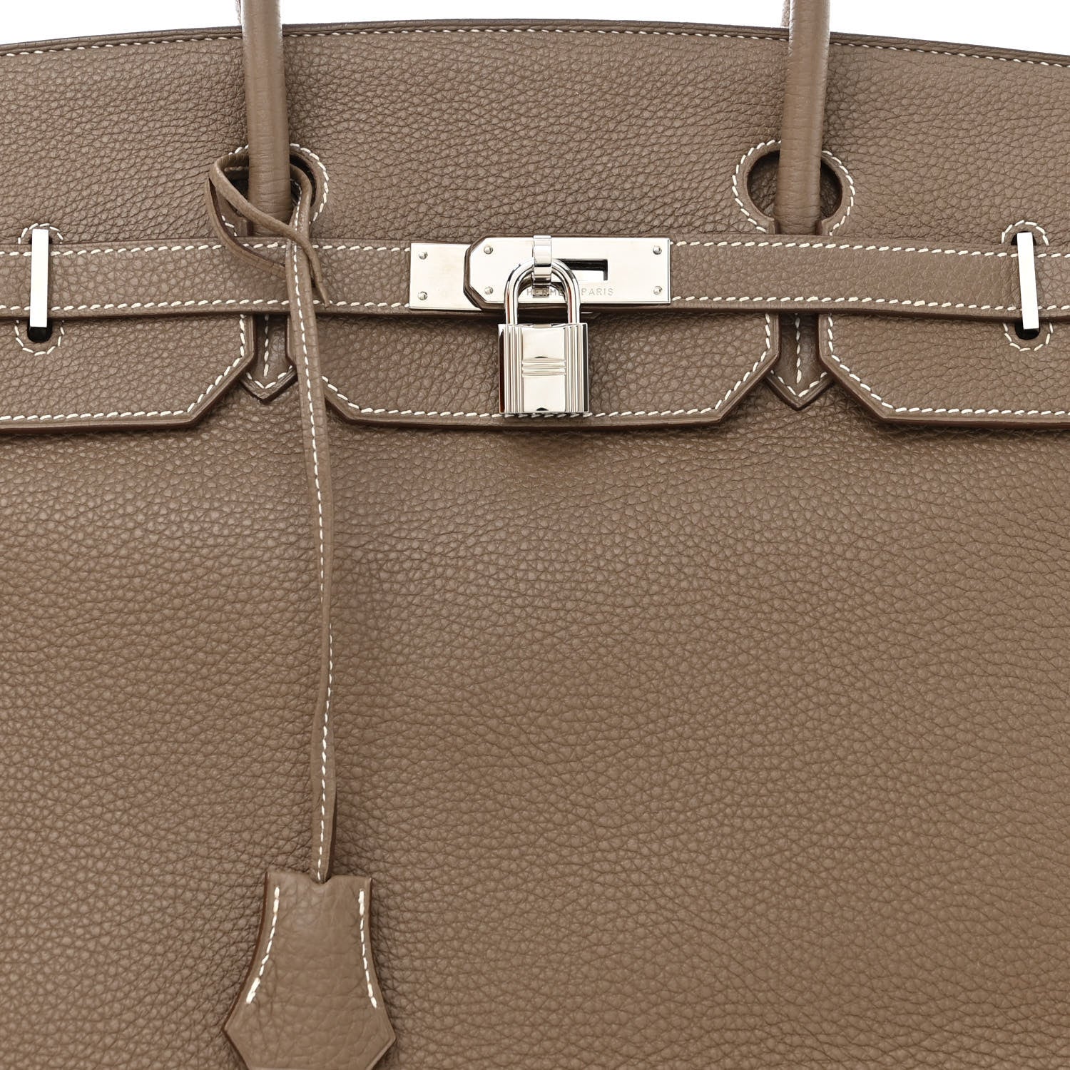 Hermes Togo Birkin 40 Etoupe 8 of 11