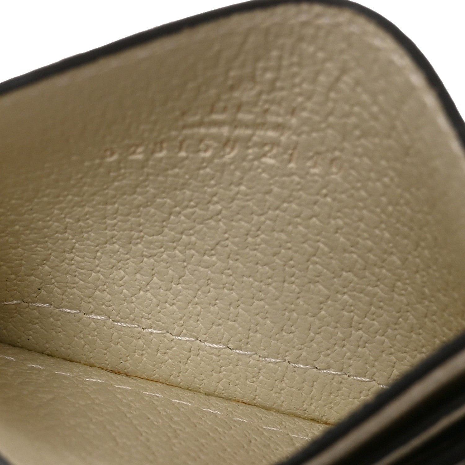 Gucci Textured Calfskin Web Ophidia Card Holder Mystic White 5 of 7
