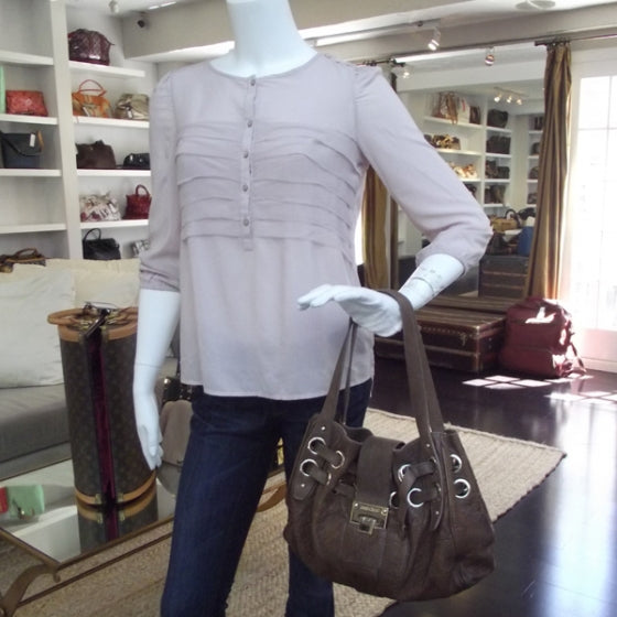 Drummed Leather Riki Mink
