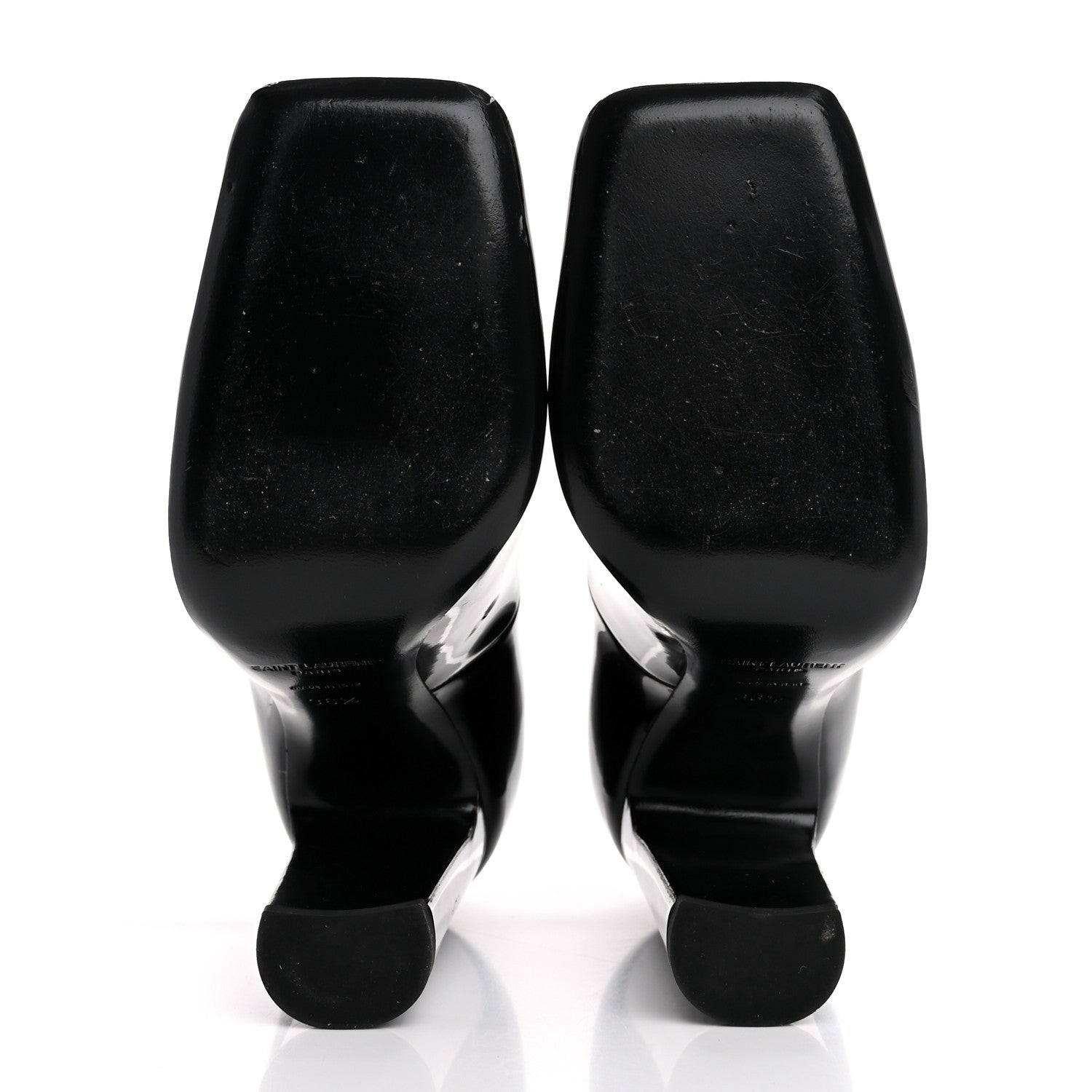 Saint Laurent Patent Silvana 110mm Pumps 36.5 Black 6 of 11