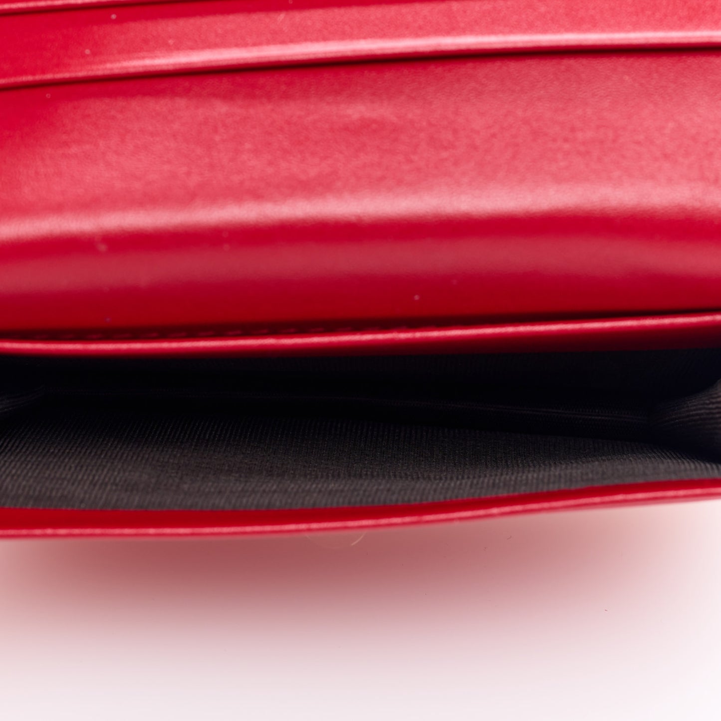 Guccissima Card Case Wallet Red