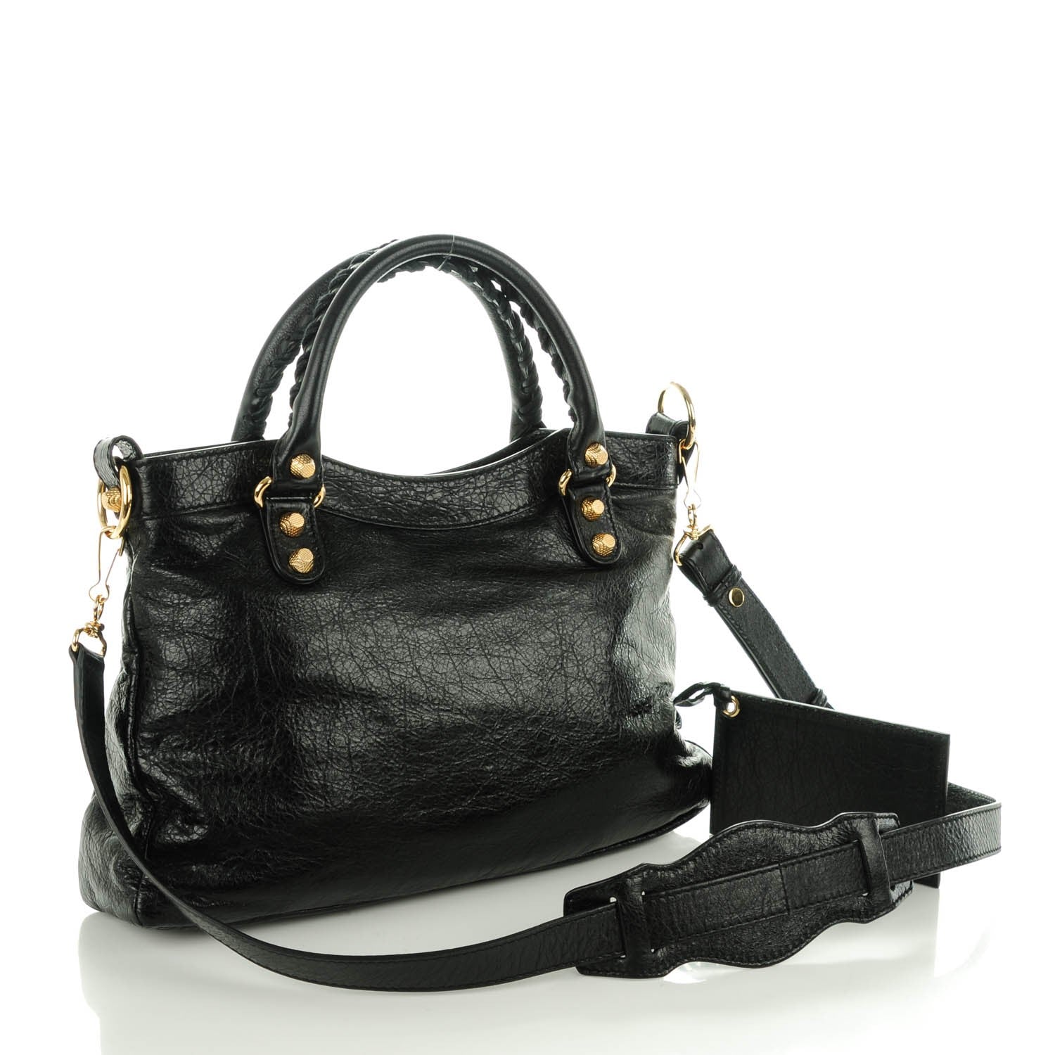 Balenciaga Agneau Giant 12 Gold Hardware Town Black 3 of 8