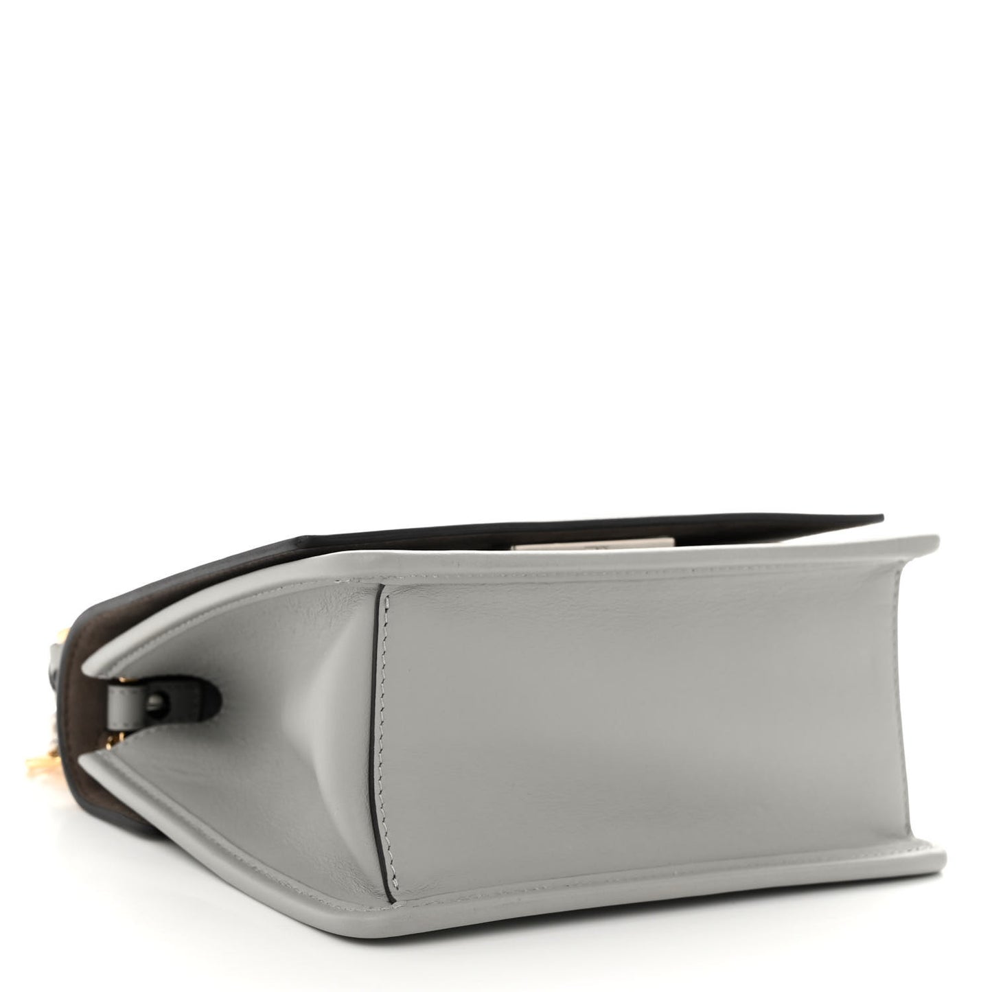 Vitello Century Opaco F is Fendi Small Kan I Shoulder Bag Grigio Perla