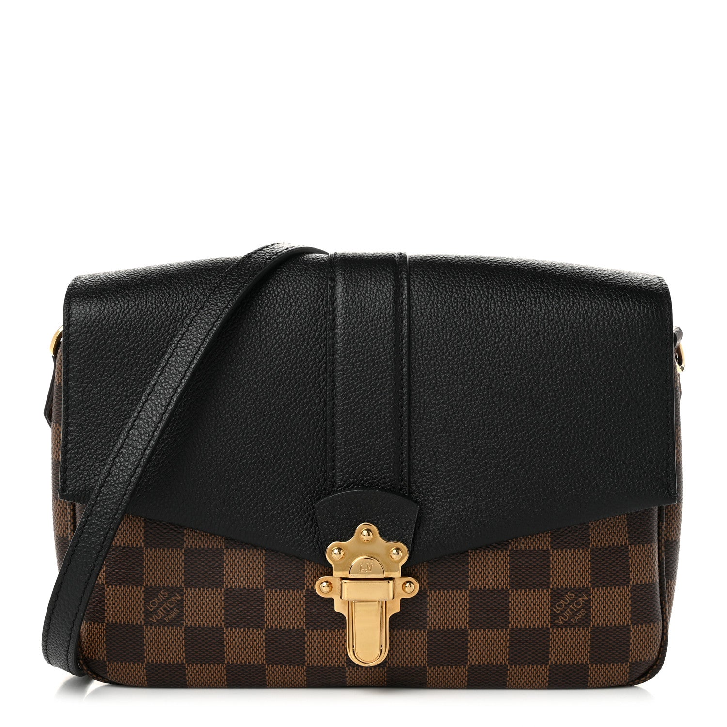 Louis Vuitton Damier Ebene Clapton Black 1 of 9