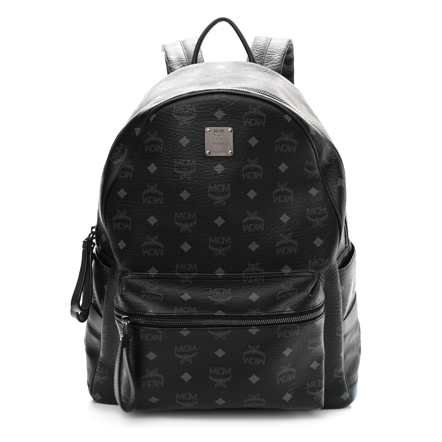 MCM Visetos Medium Stark Backpack Black 1 of 12