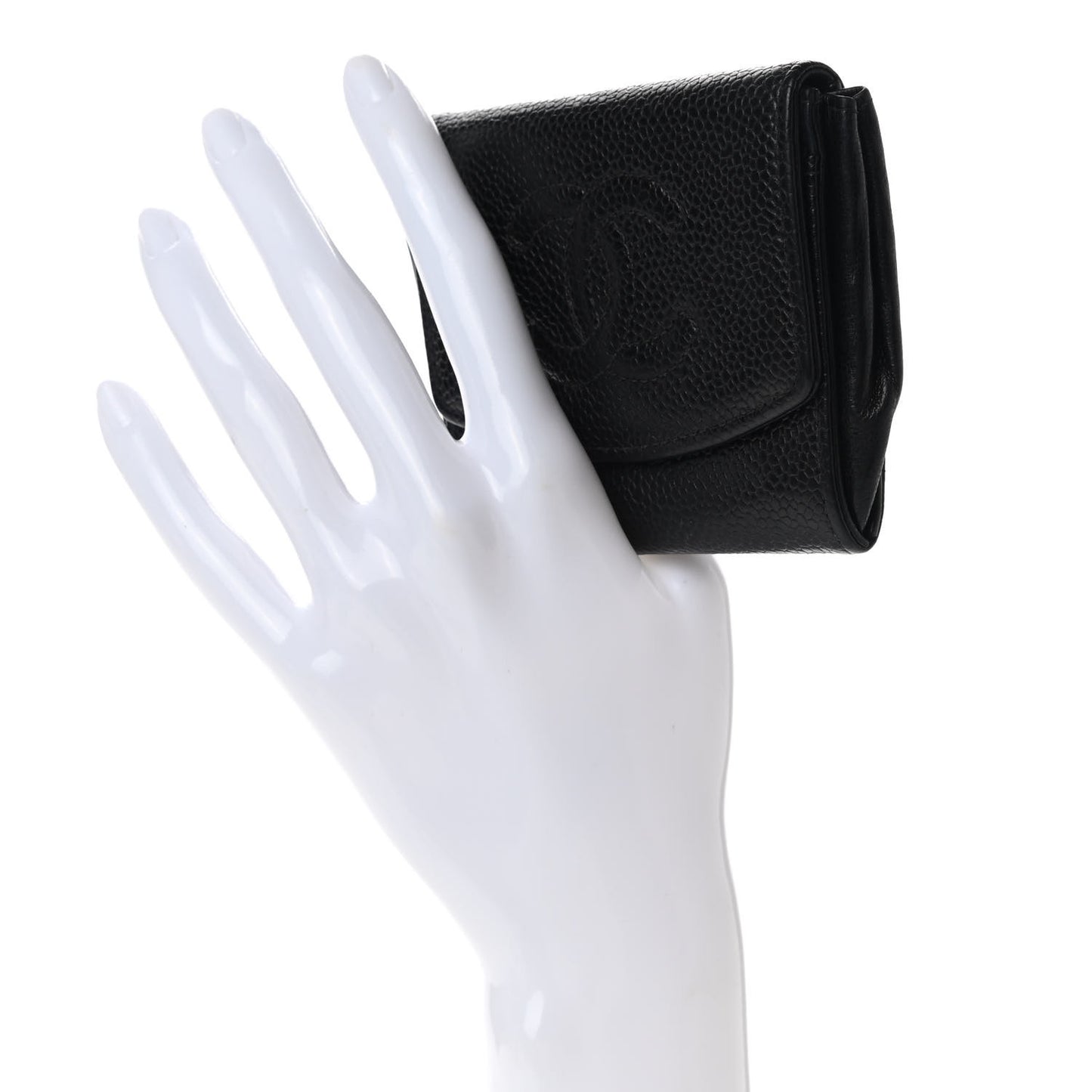 Caviar Timeless Coin Purse Black