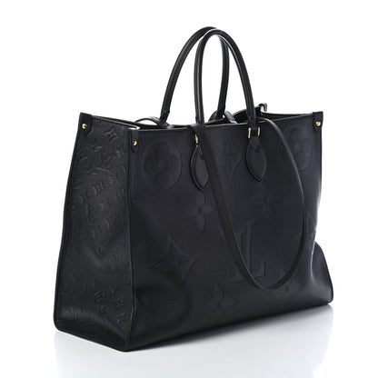 Louis Vuitton Empreinte Monogram Giant Onthego GM Black 2 of 5