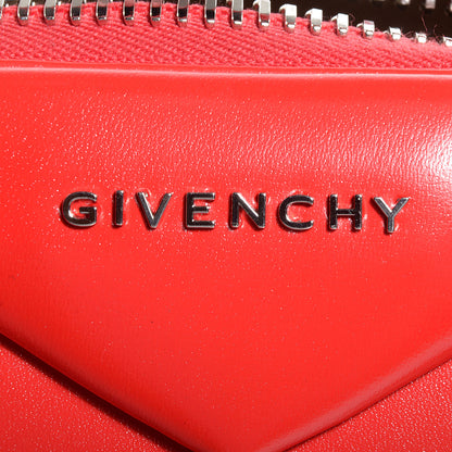 Givenchy Smooth Calfskin Small Antigona Red 8 of 8