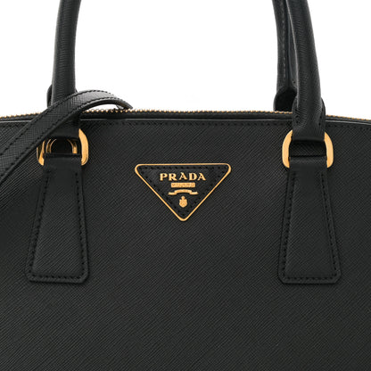 Prada Saffiano Lux Medium Promenade Tote Black 8 of 10