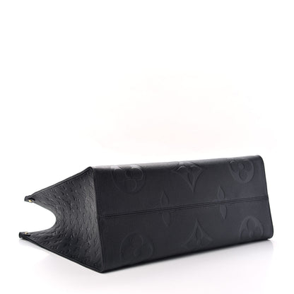 Louis Vuitton Empreinte Monogram Giant Onthego GM Black 4 of 10