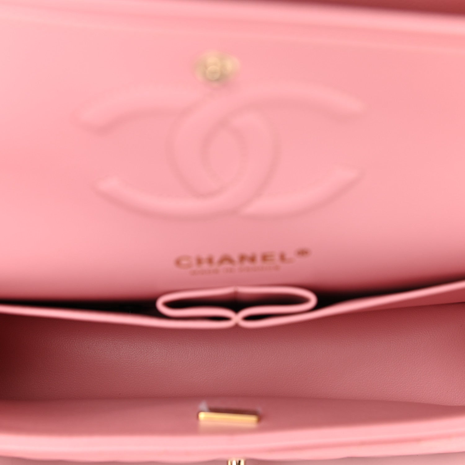 Chanel Caviar Quilted Medium Double Flap Pink 5 of 11