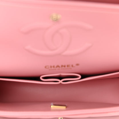 Chanel Caviar Quilted Medium Double Flap Pink 5 of 11