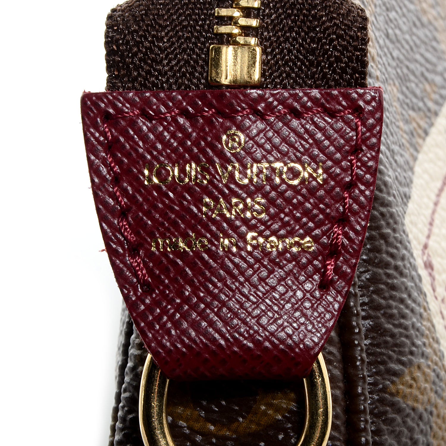 Louis Vuitton Monogram Stamp Mini Pochette Accessories 7 of 7