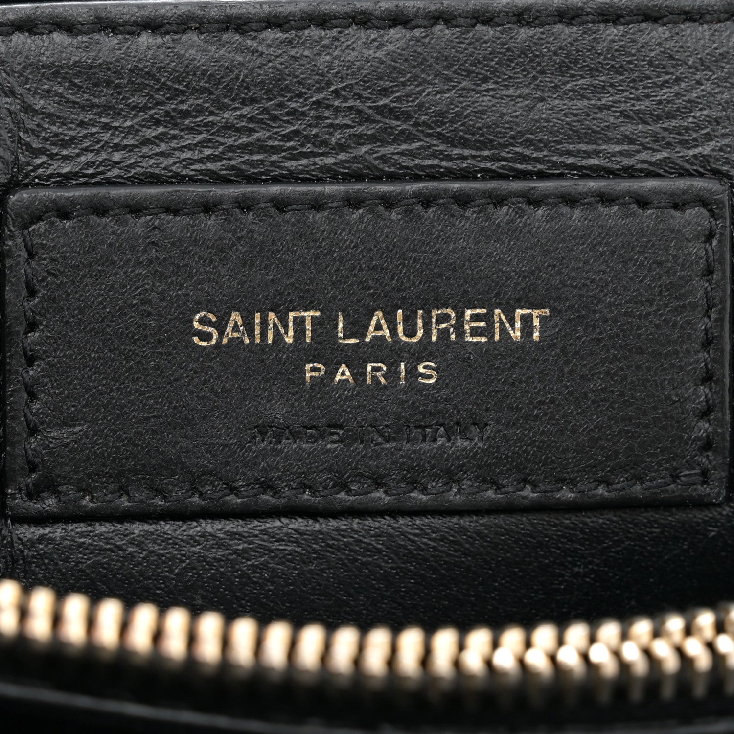 Saint Laurent Calfskin Y Quilted Monogram Small Loulou Chain Satchel Black 6 of 13