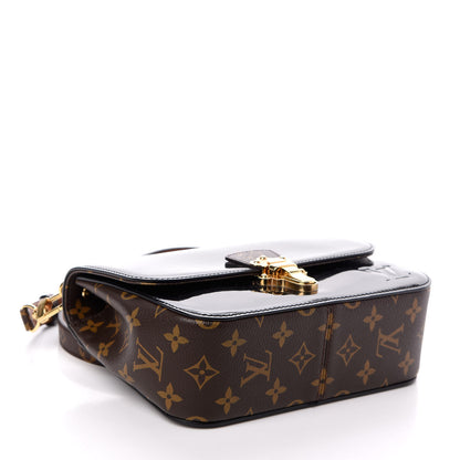 Louis Vuitton Patent Calfskin Monogram Cherrywood BB Black 5 of 10