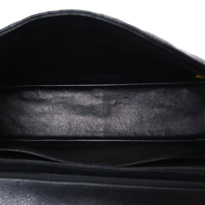 Chanel Caviar Quilted Jumbo Single Flap Black 5 of 10