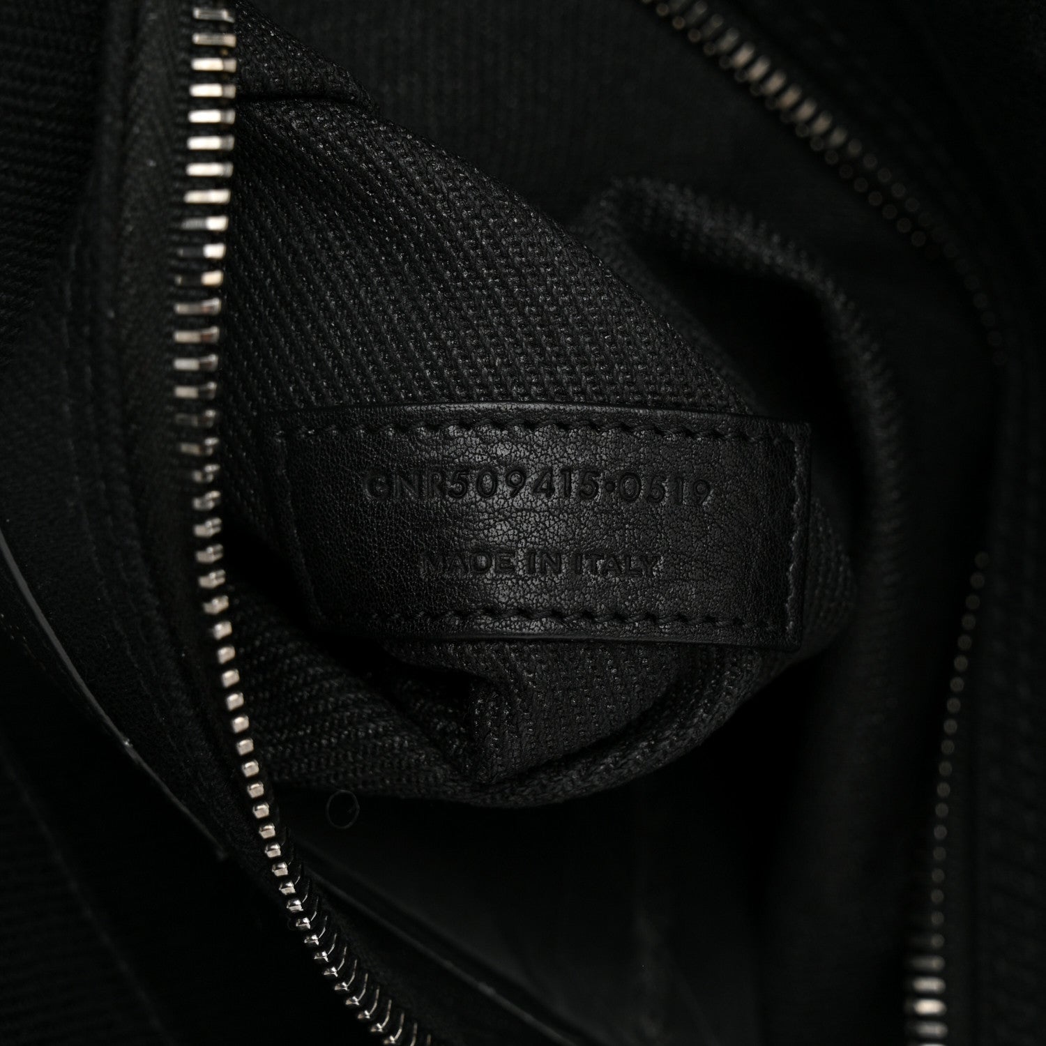 Saint Laurent Linen Calfskin Rive Gauche Tote Black 7 of 11