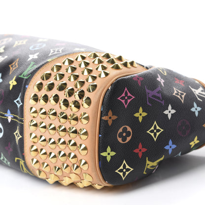 Louis Vuitton Monogram Multicolor Chrissie Black 7 of 16