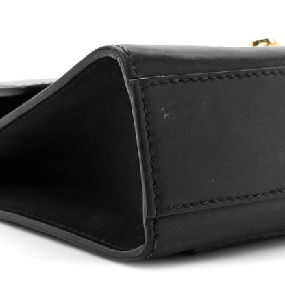 Gucci Calfskin Small Padlock Shoulder Bag Black 9 of 19