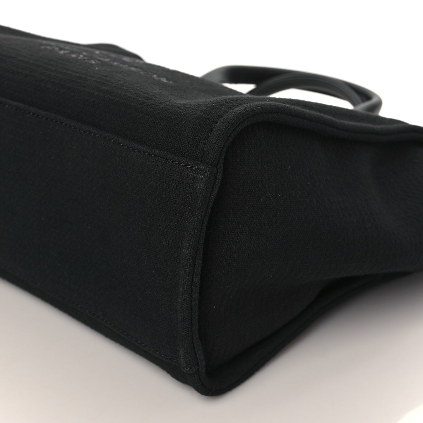 Mixed Fibers Small Deauville Tote Black