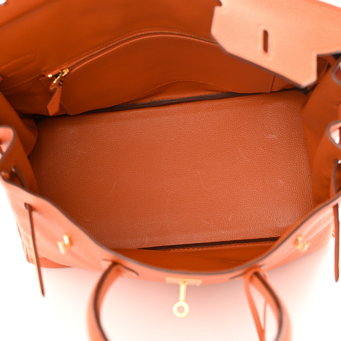 Togo Birkin 35 Orange