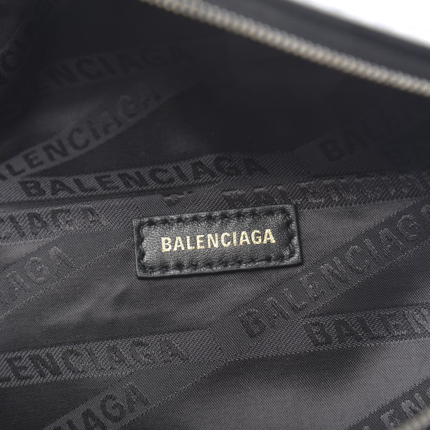 Agneau Arena Graffiti All Over XXS Souvenir Belt Bag Black White