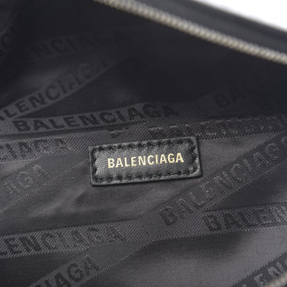 Balenciaga Agneau Arena Graffiti All Over XXS Souvenir Belt Bag Black White 6 of 10