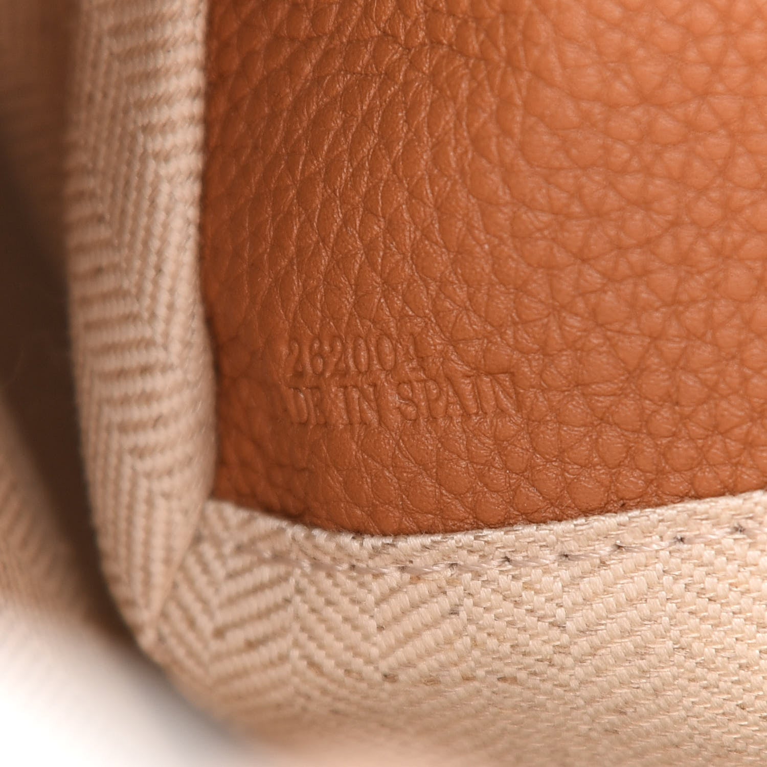 Loewe Calfskin Medium Puzzle Bag Tan 6 of 8