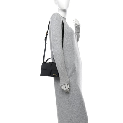 Jacquemus Smooth Calfskin Le Grand Bambino Black 2 of 9