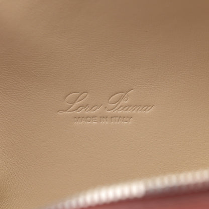 Loro Piana Grained Calfskin L19 Extra Pocket Pouch Kummel 6 of 10