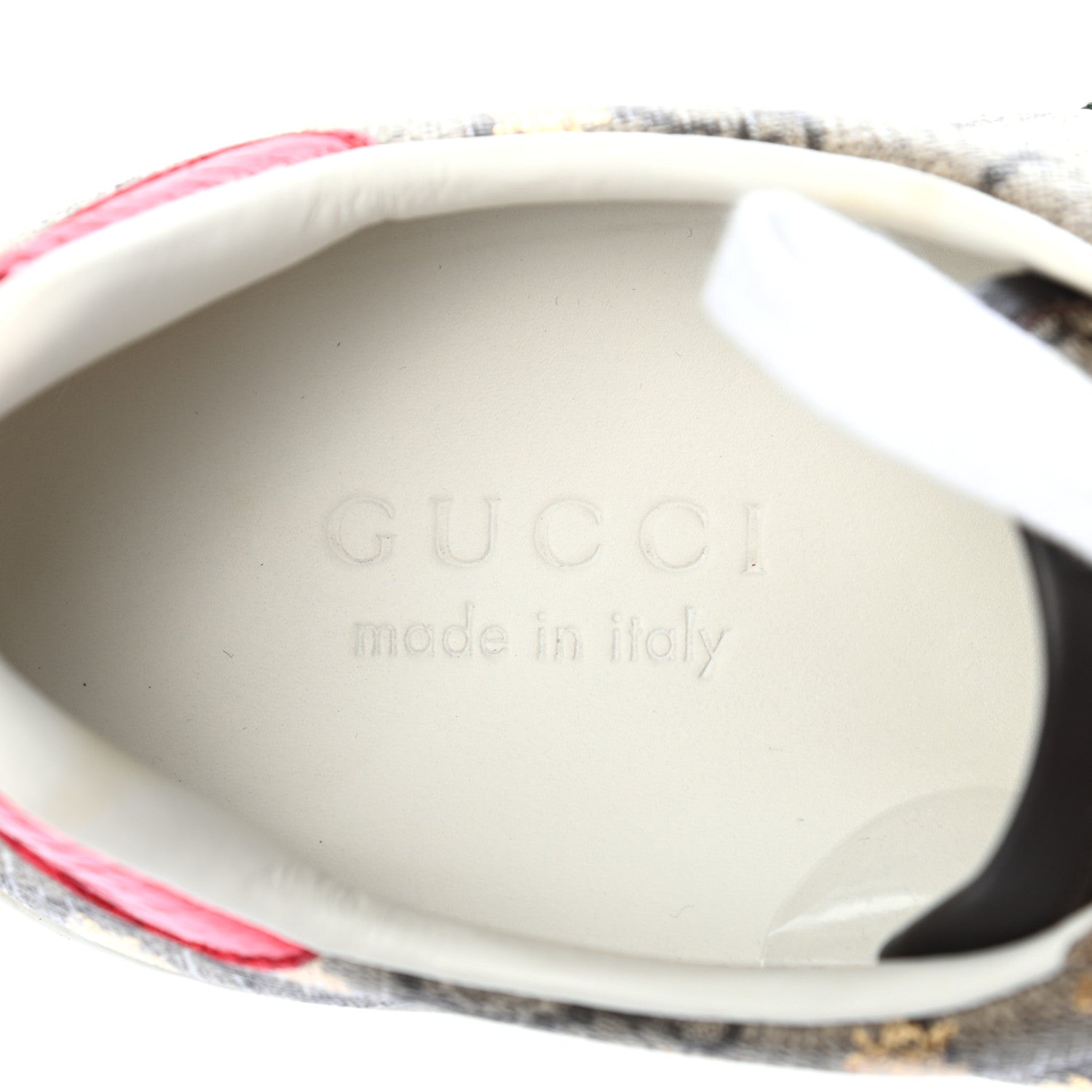 Gucci GG Supreme Monogram Ayers Mens Ace Bee Sneaker 7 6 of 8