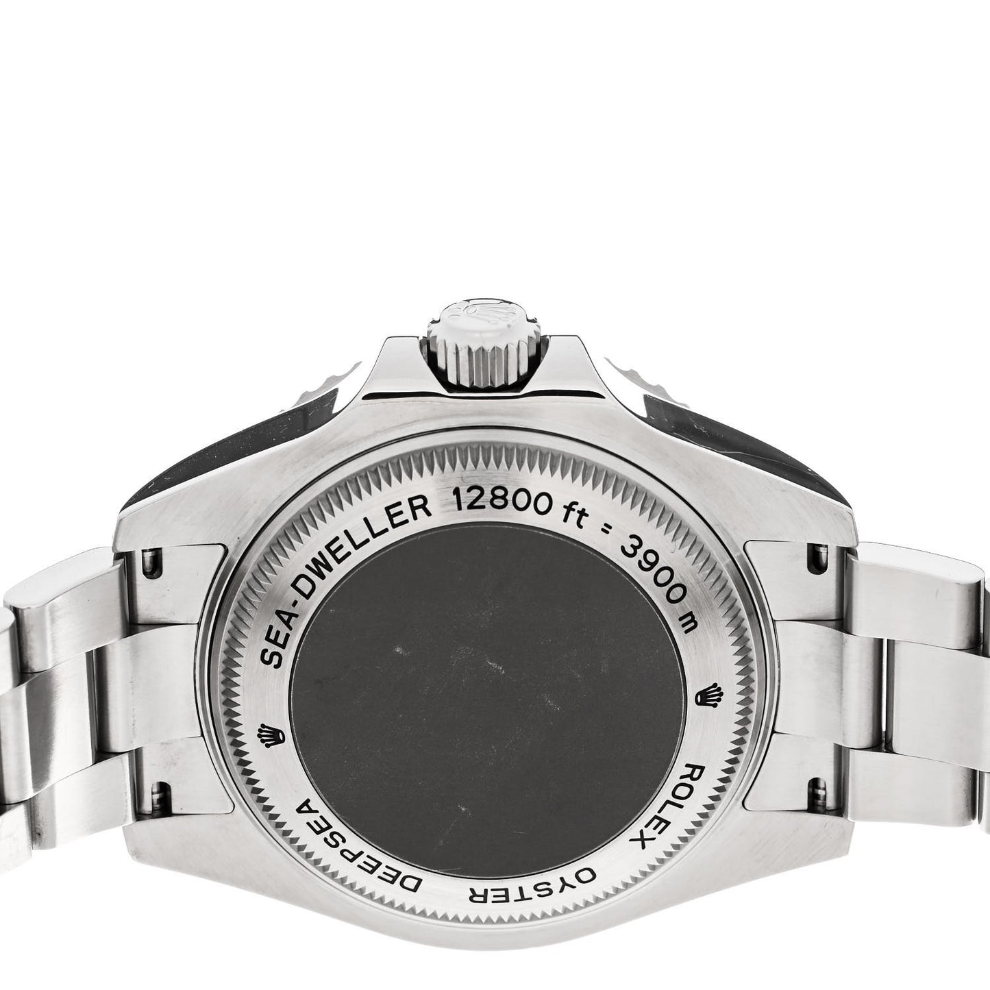 Stainless Steel 44mm Oyster Perpetual Date Sea-Dweller Deepsea Watch Black 116660