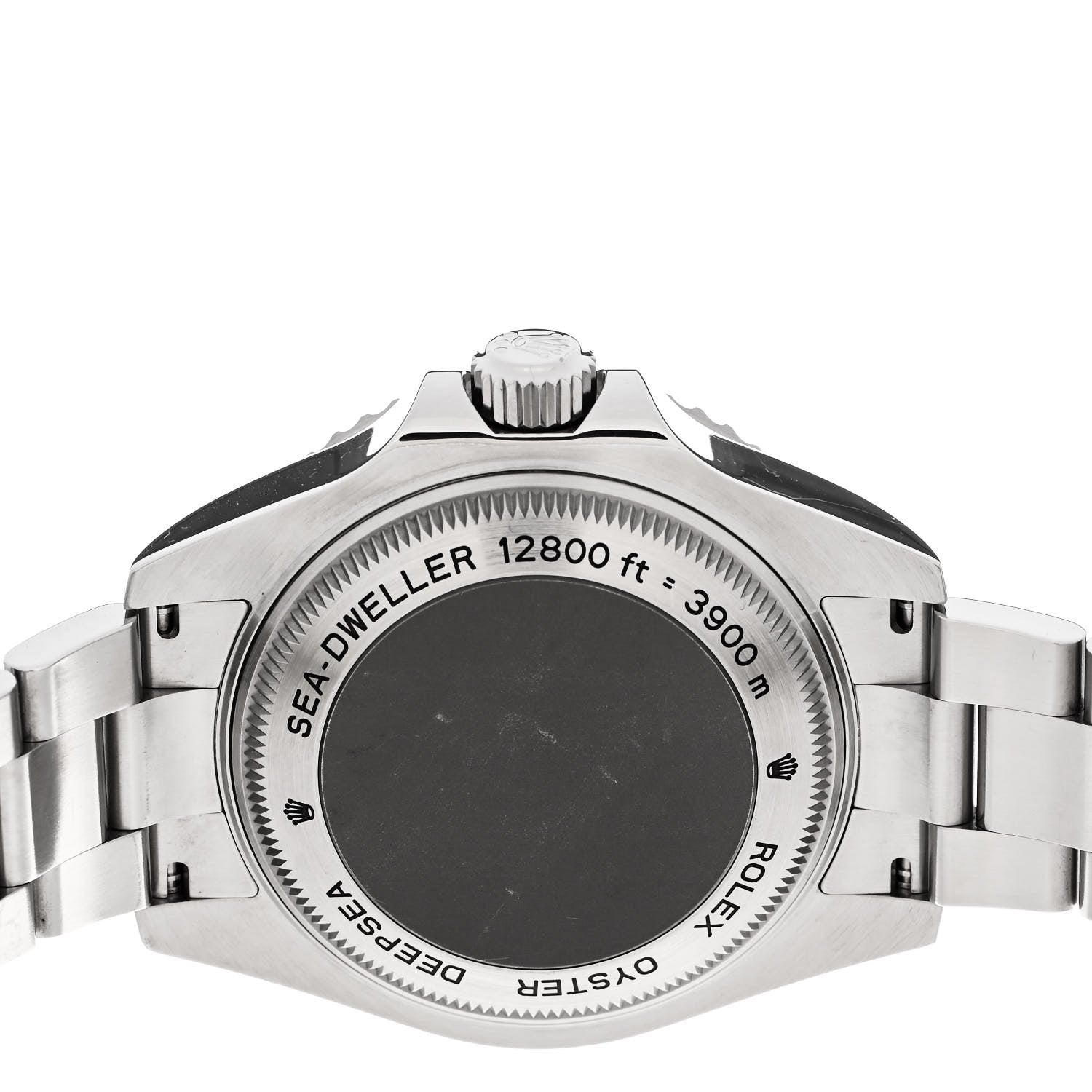 Rolex Stainless Steel 44mm Oyster Perpetual Date Sea-Dweller Deepsea Watch Black 116660 4 of 4
