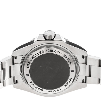 Rolex Stainless Steel 44mm Oyster Perpetual Date Sea-Dweller Deepsea Watch Black 116660 4 of 4