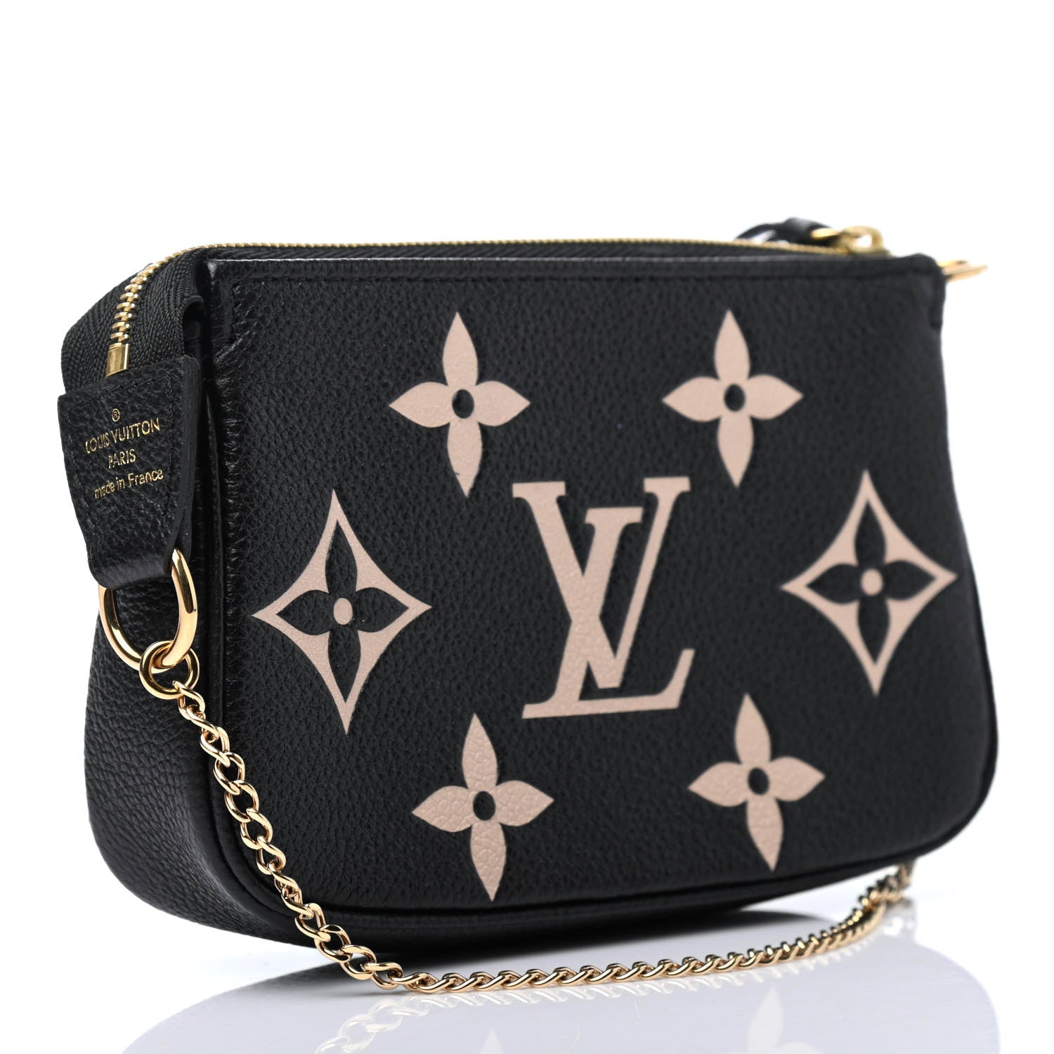 Louis Vuitton Empreinte Monogram Giant Mini Pochette Accessories Black 2 of 4