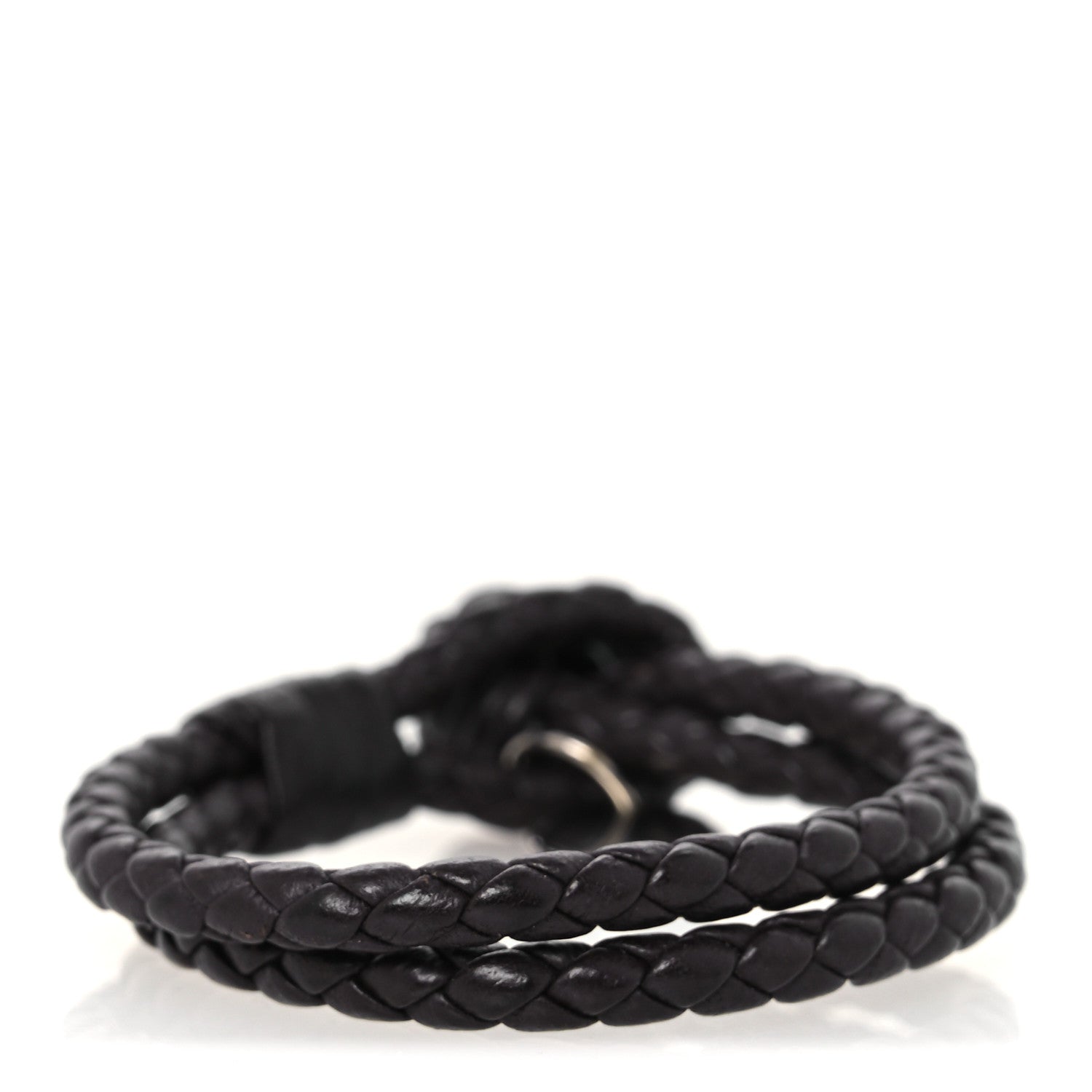 Bottega Veneta Nappa Intrecciato Bracelet Ebano 3 of 4