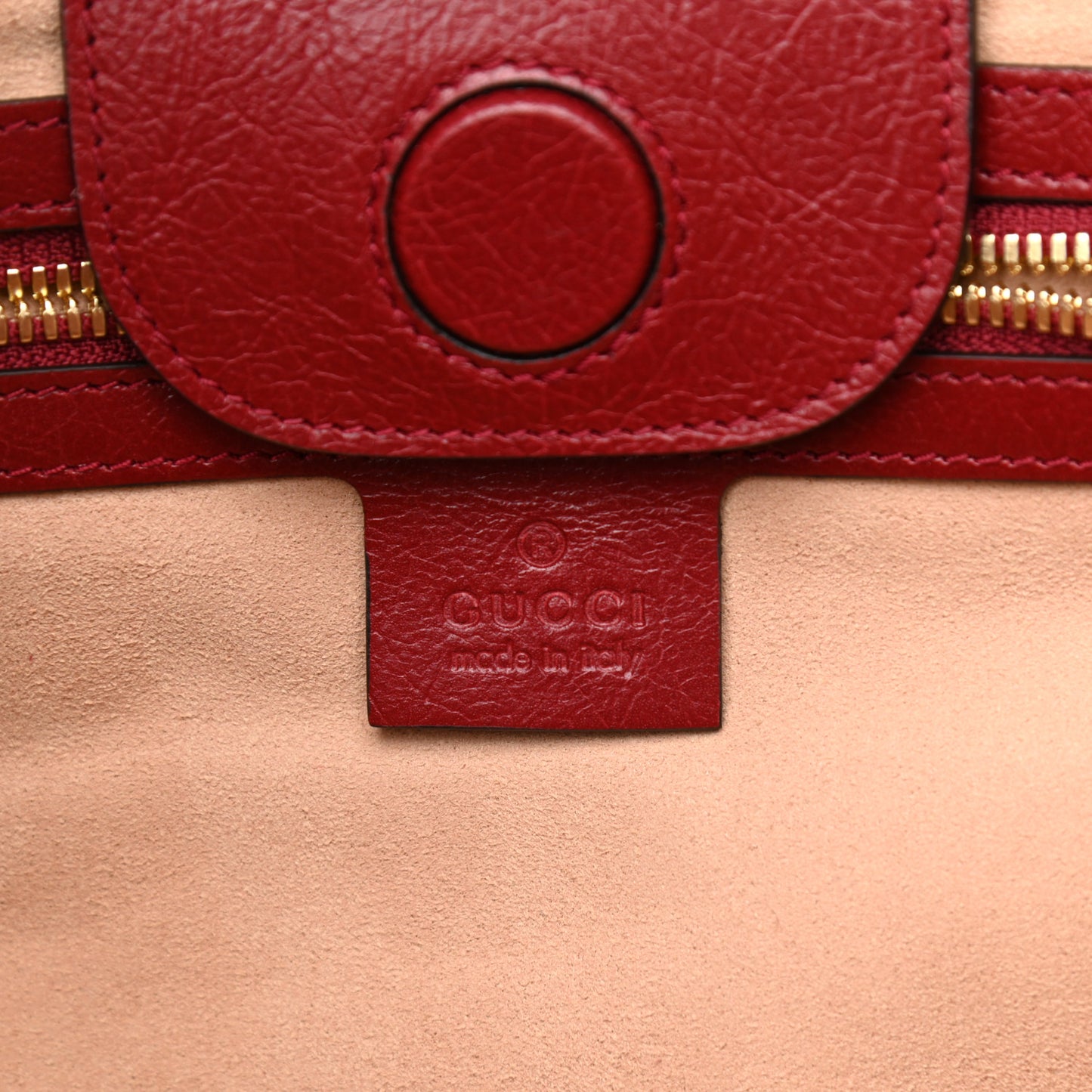 Calfskin Zumi Backpack Burgundy