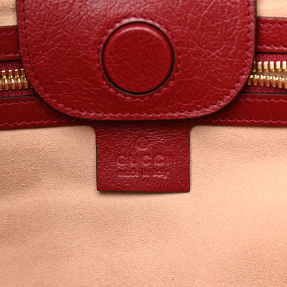 Gucci Calfskin Zumi Backpack Burgundy 6 of 9