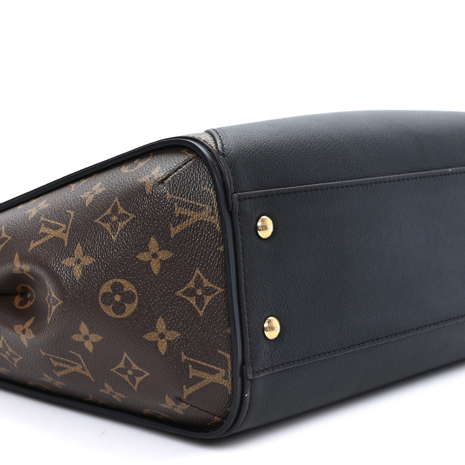 Louis Vuitton Calfskin Monogram Kimono Tote Black 8 of 11