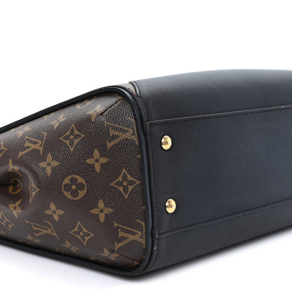 Louis Vuitton Calfskin Monogram Kimono Tote Black 8 of 11