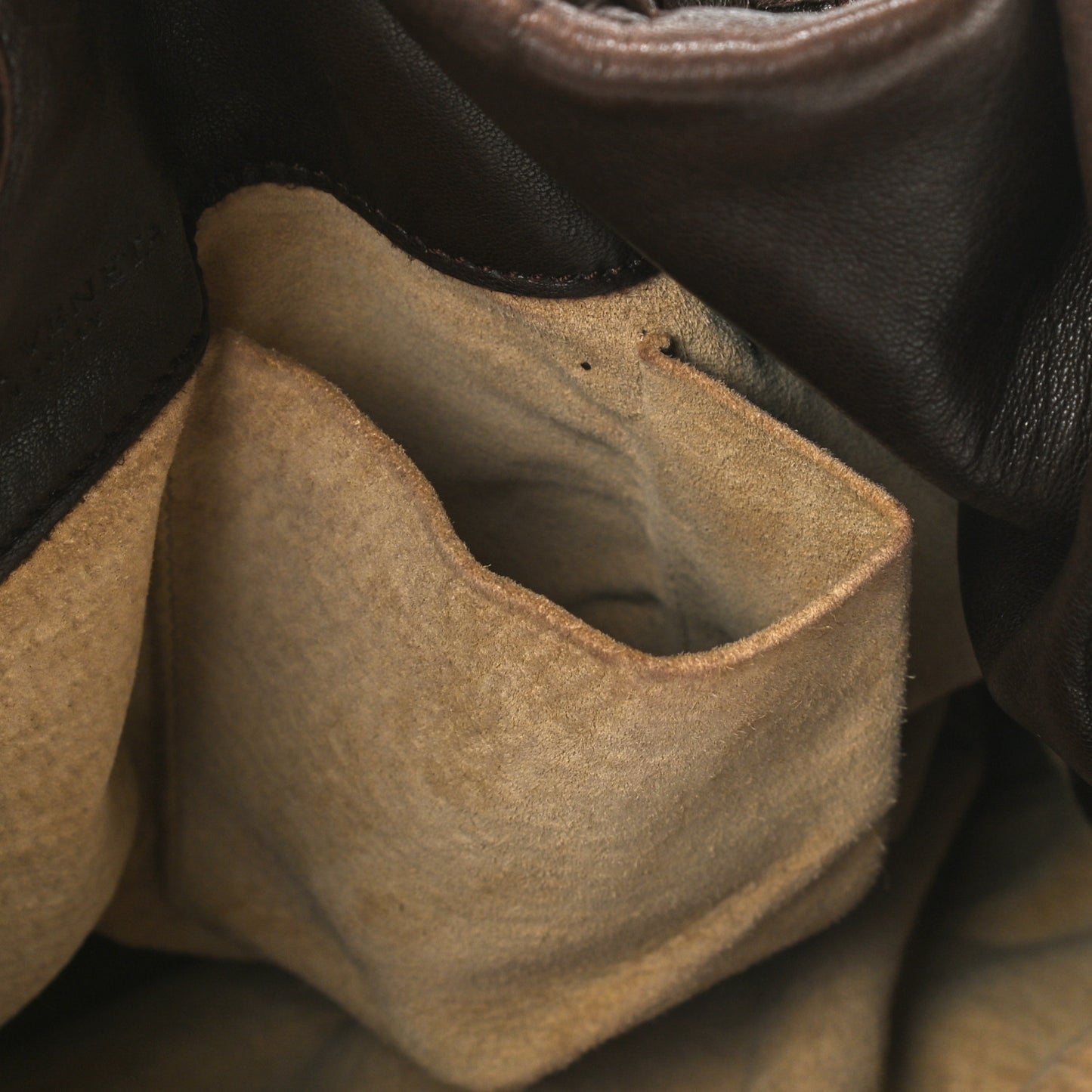 Nappa Intrecciato Medium Campana Ebano